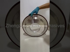 HVOF Karbür Malzemeleri Taşlama için 3A1 500mm Reçine Bağlı Elmas Taş