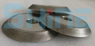 Tungsten Karbür için 1V1 Elektroliz Elmas CBN Taşlama Konik Kenar 180mm
