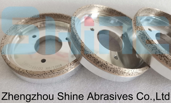ODM 127mm Metal Bağlantı Elmas&CBN HSS İşleme için Kullanılan Dökme Tekerleği