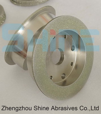 Parlak Sıvı ODM OEM 150mm Elektroplastralı Elmas & CBN Dökme Tekerleği
