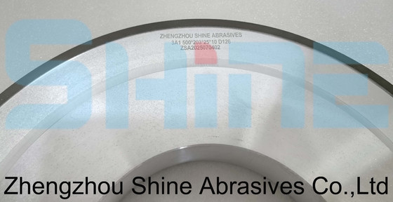 HVOF Karbür Taşlama için 3A1 500mm Reçine Bağlı Elmas Taş