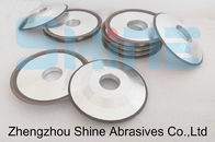 4V2 Dish Resin Bond Carbide Çakmakları için Elmas Tekerlekler Yüz Düzeltme