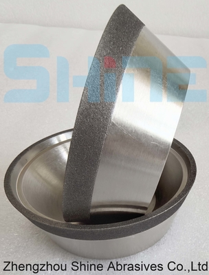 100mm 11V9 Rezin Bağlama CBN / CNC Aletleri öğütme için Elmas öğütme tekeri