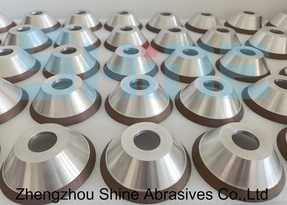 100 Grit Elmas Sıvıcı Dökme Tekerlekleri 11V9 Flaring Cup