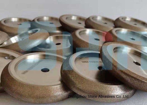 Elektroplaçlı 5 Inch 127mm CBN Keskinleştirme Tekerleği Ahşap değirmeni bant testere bıçakları için