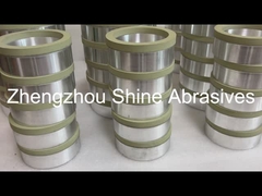 6A2 Vitrified Bond Elmas Kupa Dökme Tekerlekleri Sert alaşımlar için seramik