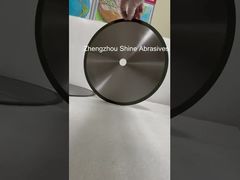 Cam kesimi için 300mm 1A1R reçine bağ elmas sürekli kenar taşları