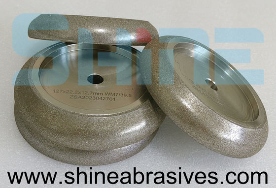 Şerit Testere Bıçağı Bileme için 5 '' 7 / 39.5 Elektrolize Cbn Taşlama