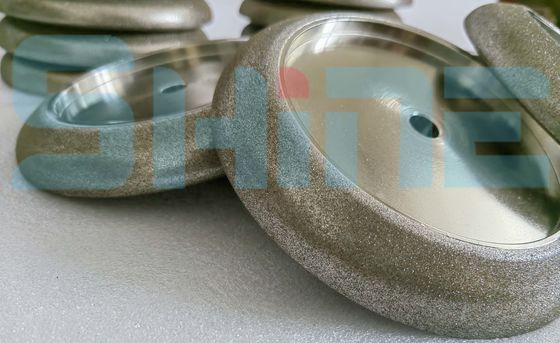 Yüksek Gözeneklilikli CBN Elmas Döşeme Tekerleği Karbid Bağlantısını Keskinleştirmek İçin Max RPM 4000