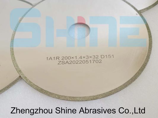 1A1R elmas tekerlekleri ve yüksek sıcaklıkta kesme kapasitesi