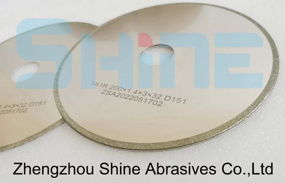 1A1R elmas tekerlekleri ve yüksek sıcaklıkta kesme kapasitesi