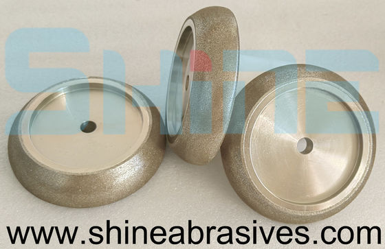 Elektroplatürlü keskinleştirme elmas giyim araçları 1 inç kalınlıkta tedavi