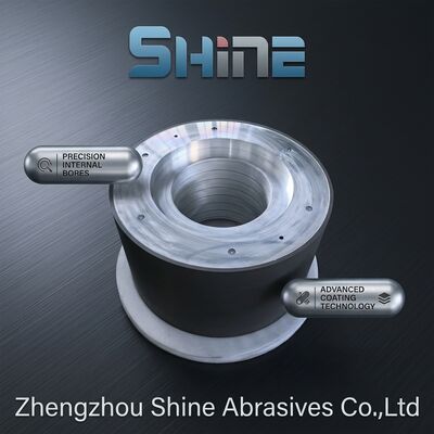 1A1 reçine bağı elmas merkezsiz öğütme tekeri CBN öğütme tekeri