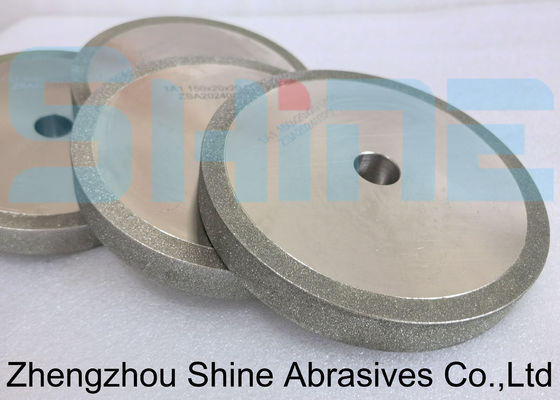 Volfram Karbid Camı Düzeltmek İçin Elektroplastrasyonlu Düz Elmas Düzme Çarkı