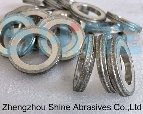 Band Çakmak Kılıçları Keskinleştirme Tekerleği Elektroplastralı Elmas Ortak Gerçek Döşeme