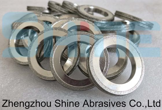 Band Çakmak Kılıçları Keskinleştirme Tekerleği Elektroplastralı Elmas Ortak Gerçek Döşeme