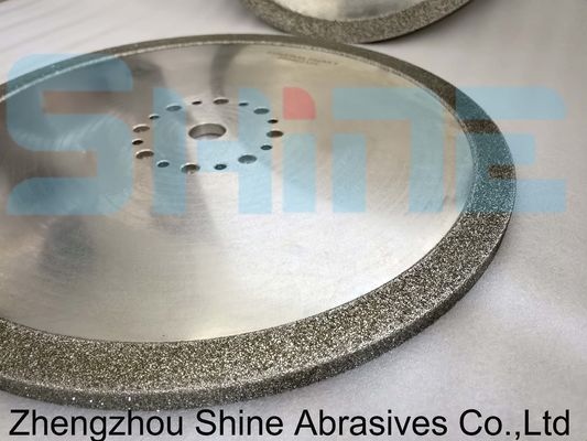 Band Çakmak Kılıçları Keskinleştirme Tekerleği Elektroplastralı Elmas Ortak Gerçek Döşeme
