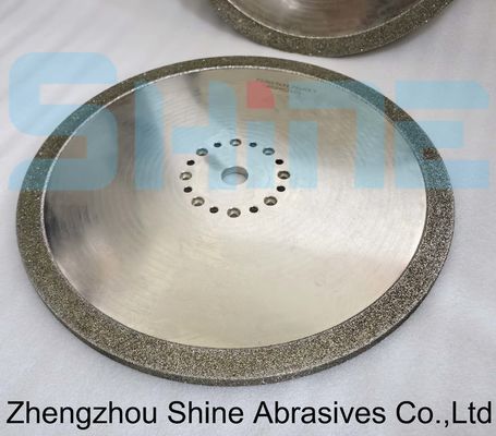 Band Çakmak Kılıçları Keskinleştirme Tekerleği Elektroplastralı Elmas Ortak Gerçek Döşeme