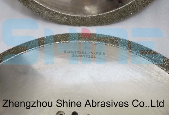 Elektropolatlı Elmas Dökme Maus Makineleri için dökme demir Dökme Tekerlekleri