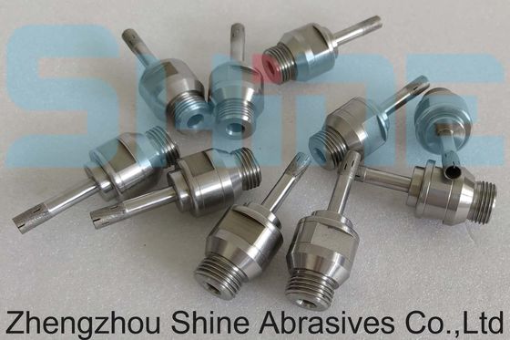 Mermer cam sondaj parçaları elmas aletler delik çakmak parça vakum kaynaklı matkaplar