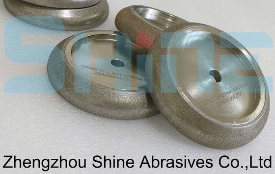 Bant Çakma Bıçağı Keskinleştirme için Elektroplastrasyonlu CBN Döşeme Tekerleği