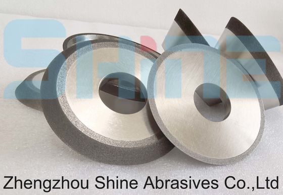 1V1Tolfram çelik testere bıçaklarını öğütmek için elektrikli elmas öğütme tekeri