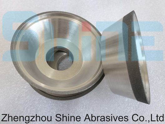 100mm 11V9 Rezin Bağlama CBN / CNC Aletleri öğütme için Elmas öğütme tekeri