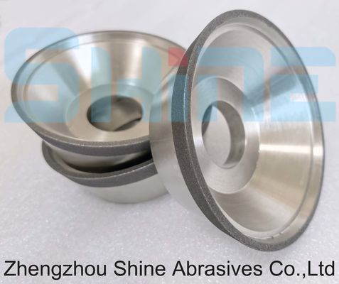 100mm 11V9 Rezin Bağlama CBN / CNC Aletleri öğütme için Elmas öğütme tekeri