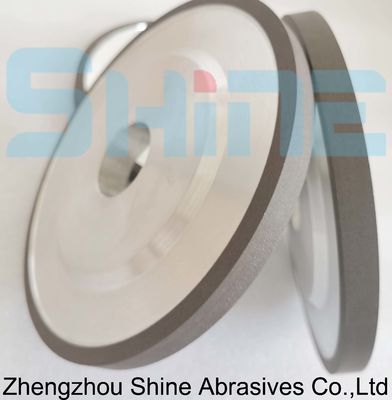 100mm 14F1 Rezin Bağlantı Elmas / CBN Çakma Tekerleği Çimento Karbid için