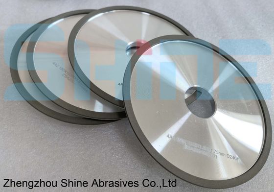 Profil öğütme HSS keskinleştirme için 4A2 reçine bağı elmas öğütme tekeri