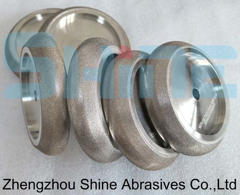 127mm Elektroplastrasyonlu CBN Delikleme Tekerleği Bant Testere Bıçağı Keskinleştirme için 10/30