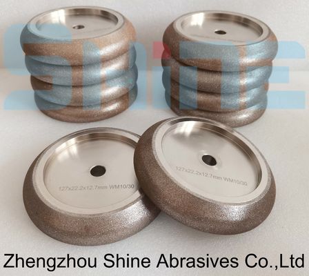 Band Saw Sharpener 5 " 10/30 ° CBN Ahşap Mizer Bandsaw için öğütme tekerlekleri