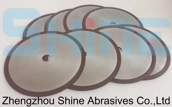 Sabit karbid malzemeleri için reçine bağlama 1A1R elmas kesme tekerlekleri