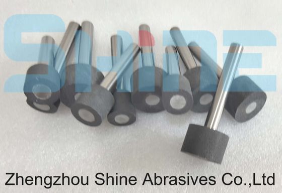 HSS malzemeleri için camlaştırılmış bağ CBN monteli iğne ID öğütme