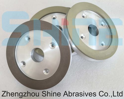 Katı karbid malzemelerinin öğütülmesi için reçine bağı 6A2 elmas bardak tekerlekleri