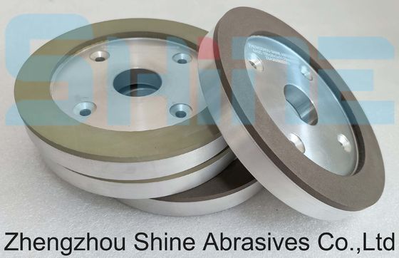 Katı karbid malzemelerinin öğütülmesi için reçine bağı 6A2 elmas bardak tekerlekleri