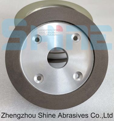 Katı karbid malzemelerinin öğütülmesi için reçine bağı 6A2 elmas bardak tekerlekleri