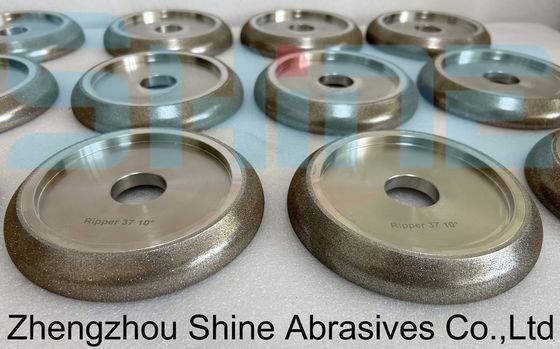 Ripper 37 Band Saw With A 10° Profile CBN Wheel For Band Saw Blade (Banda Görme Bıçağı İçin 10° Profilli CBN Tekerleği)