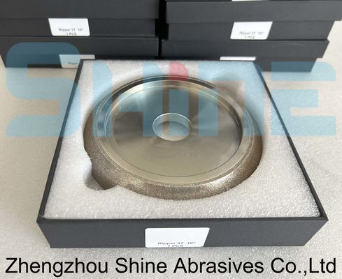 Ripper 37 Band Saw With A 10° Profile CBN Wheel For Band Saw Blade (Banda Görme Bıçağı İçin 10° Profilli CBN Tekerleği)