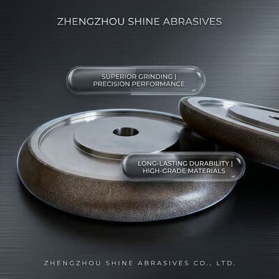 8 inç 203mm Wm 10/30 Sharpener Elektroplasterli CBN Düzeltme Tekerleği