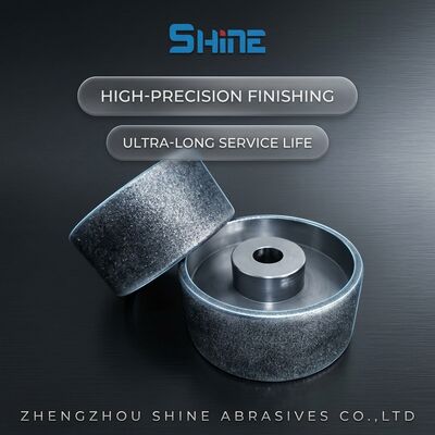 Ahşap HSS bıçakları öğütmek ve kesmek için elektroplastrasyonlu CBN tekerlekleri