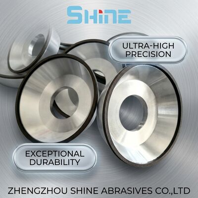 12A2 Tabak şekli reçine bağı elmas aşındırıcı tekerlekler üst öğütme diski