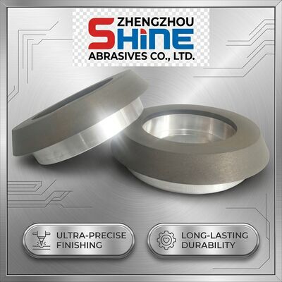 Sabit karbid malzemeleri öğütmek için özel 6A2 Elmas Kupası Tekerleği