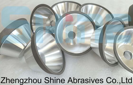 Fluting Clearance & Gashing için 11V9 Hibrit CBN Elmas Taşlama Diski