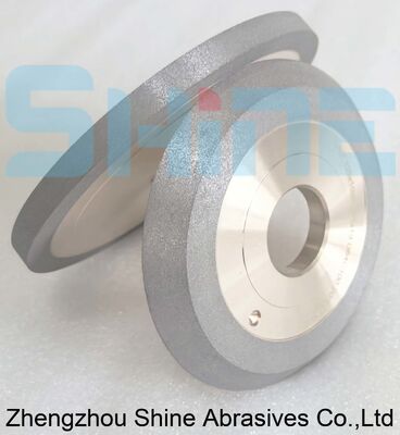 Hybrid-bond diamond wheel for carbide drill bit flute grinding (CNC)