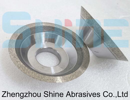 11V9 Vitrifiye Bağlı CBN Kup Grinding Wheel 100x35x20mm Paslanmaz Çelik Çizilmez Taşlama İçin