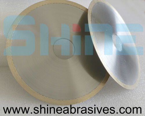 200mm 1A1R Metal Bond CBN Cutting Wheel B151 For HSS Alloy Steel Tube Cutting