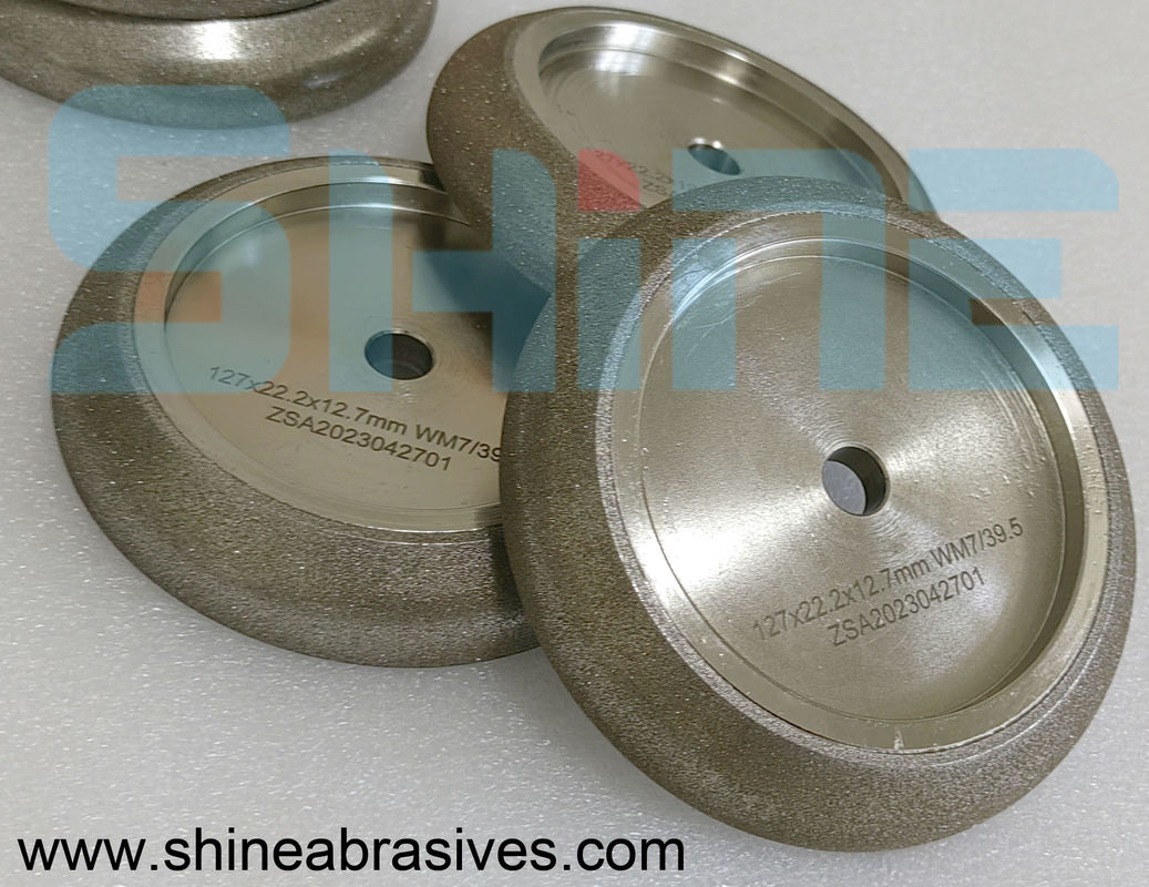 Şerit Testere Bıçağı Bileme için 5 '' 7 / 39.5 Elektrolize Cbn Taşlama