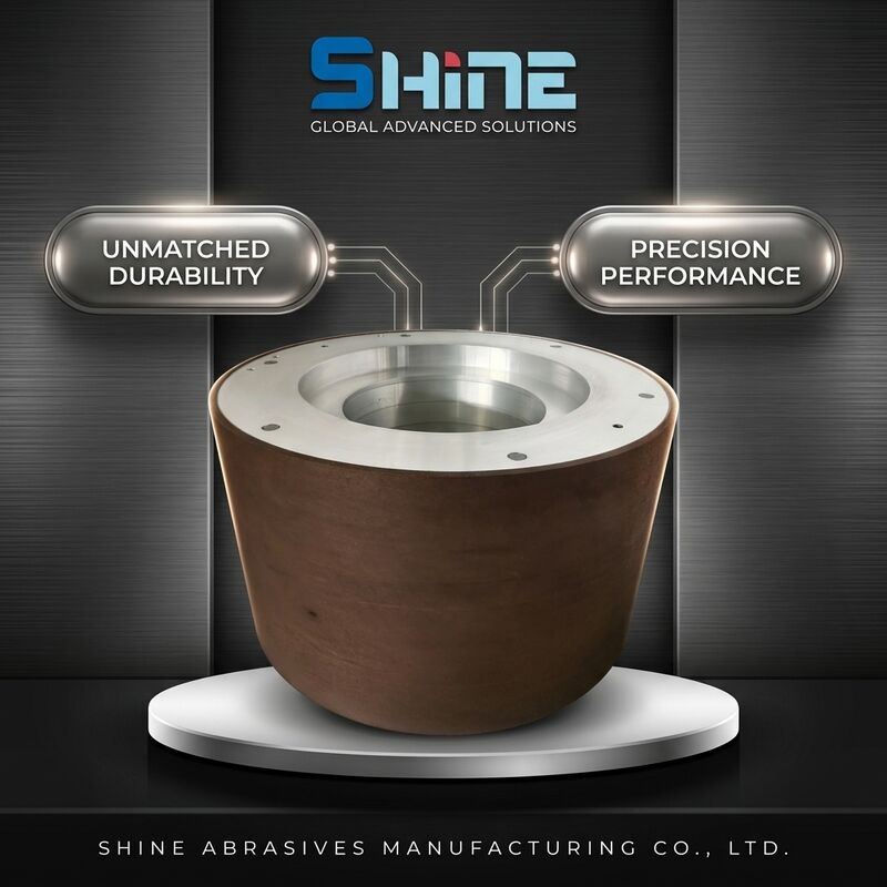 6A2 reçine merkezsiz öğütme tekerlekleri reçine bağlanmış elmas öğütme tekerlekleri