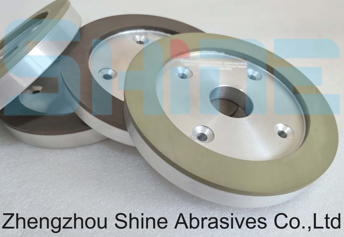 6A2C Metal Karbid Araçlarını Keskinleştirmek İçin Rezin Bağlantısı Döşeme Tekerleği